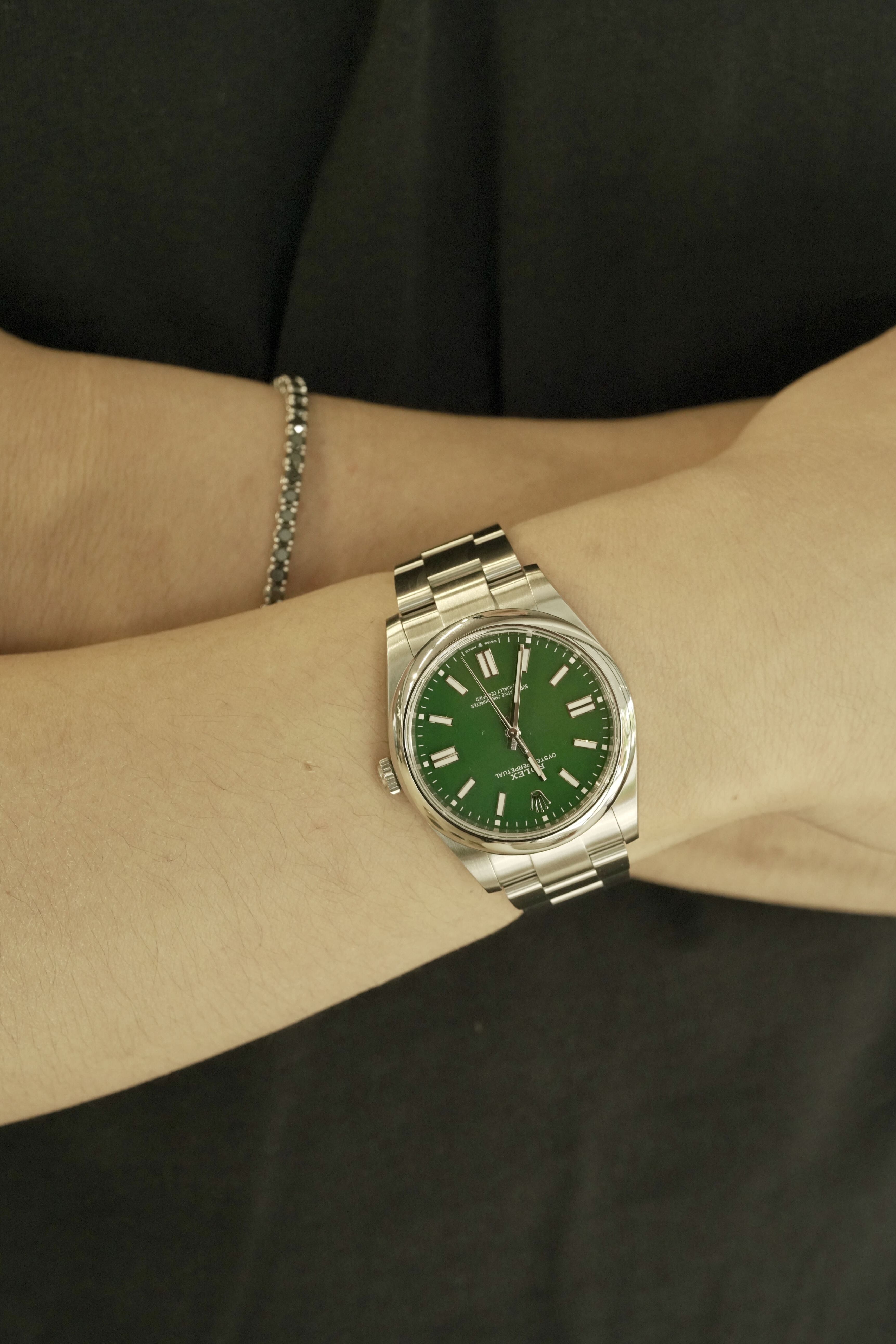 ROL20032403DP - Oyster Perpetual 41 Green 0011