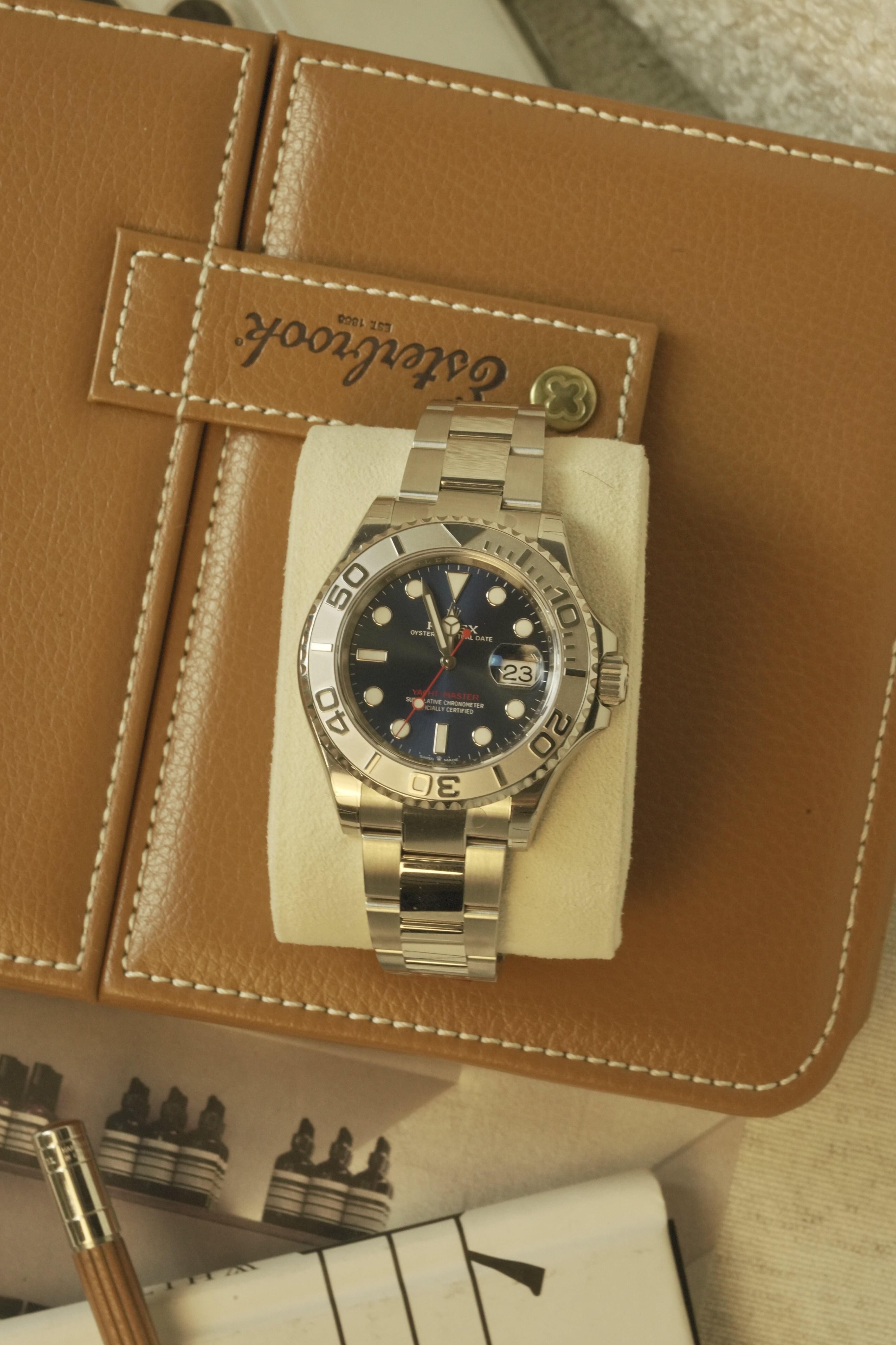 ROL23042407DP - Yachtmaster 40 Blue 002