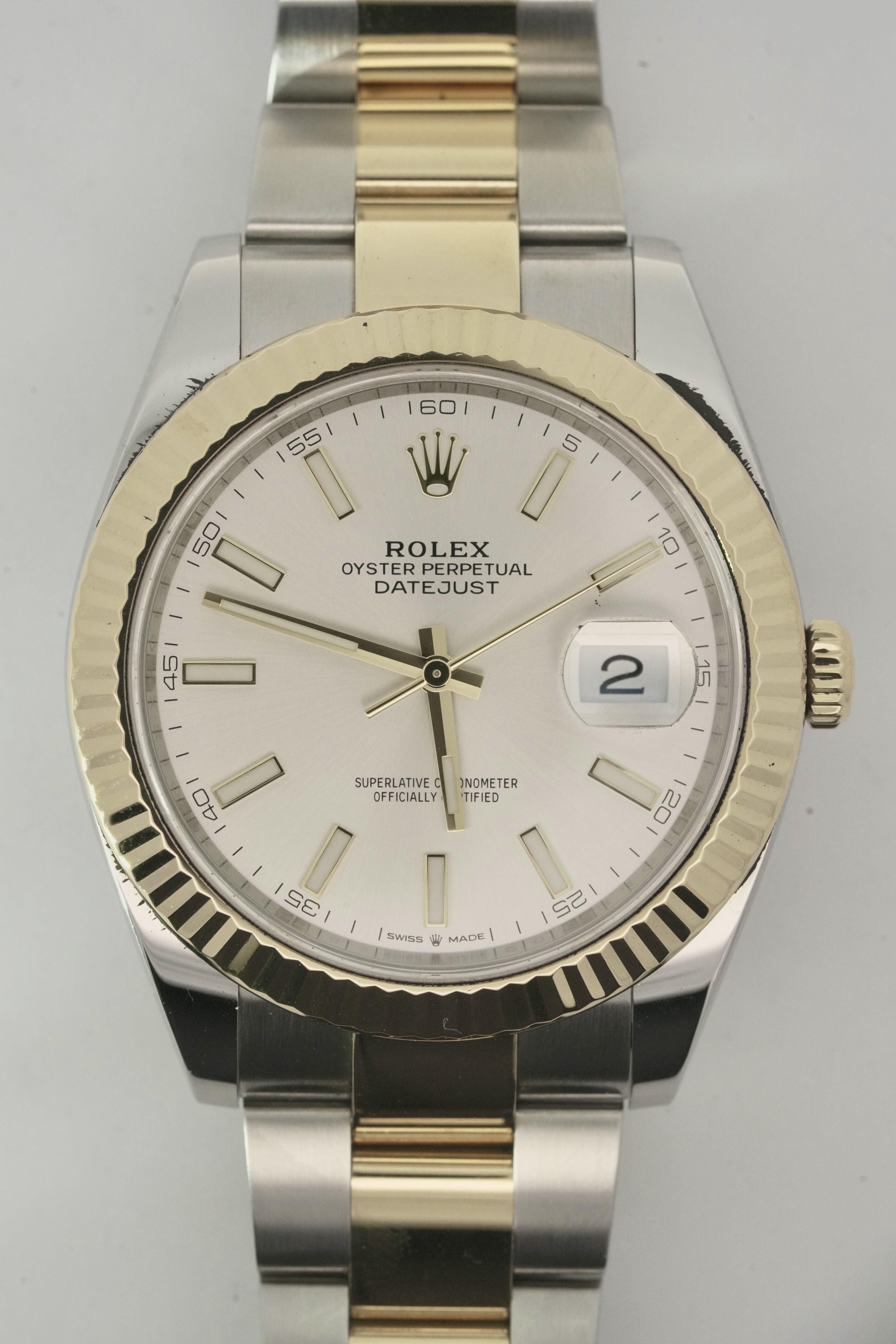 ROL18092401DP - Datejust 41 Two Tone Silver 005