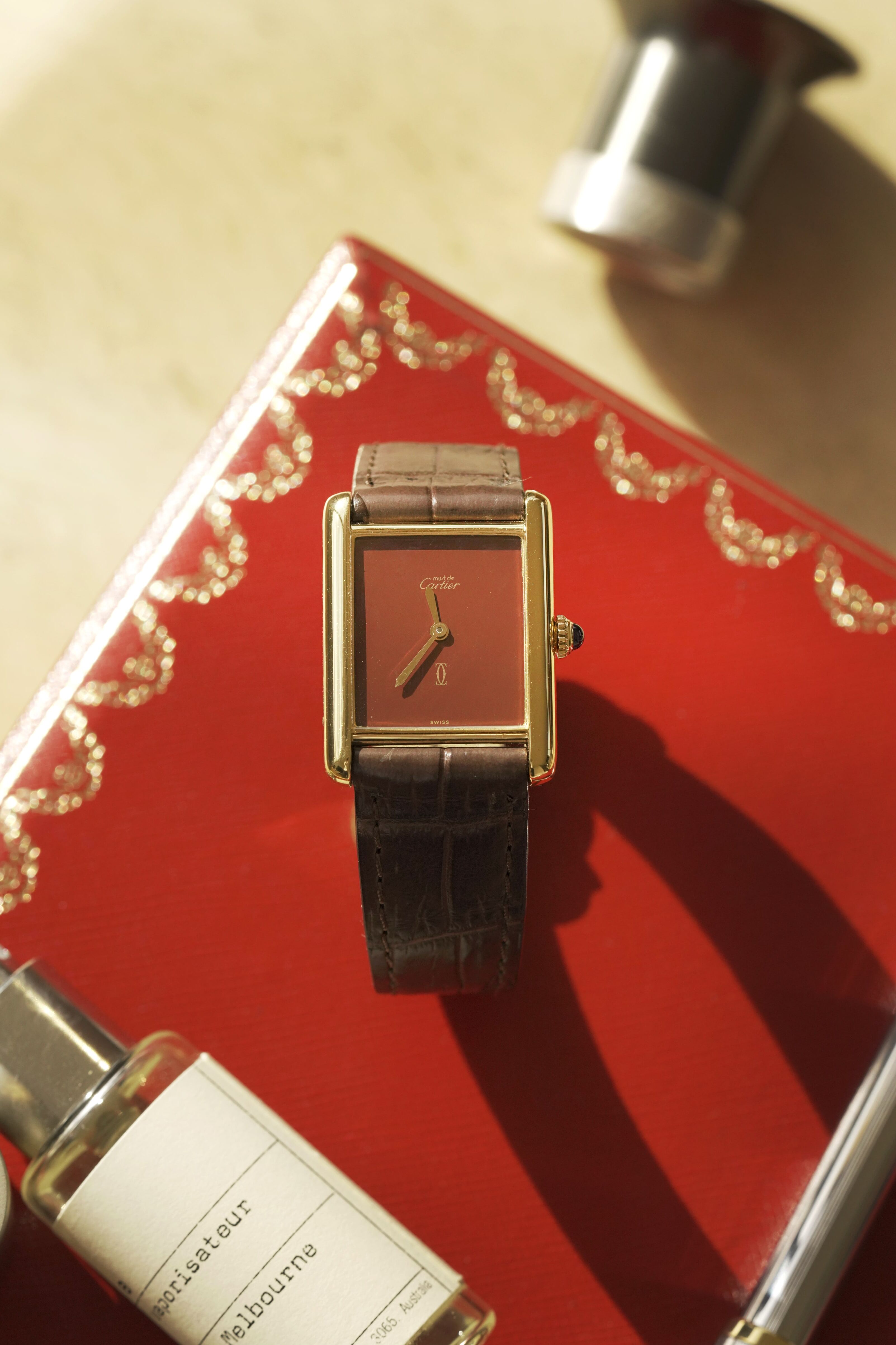 Cartier-Tank Must LM Red-005-min