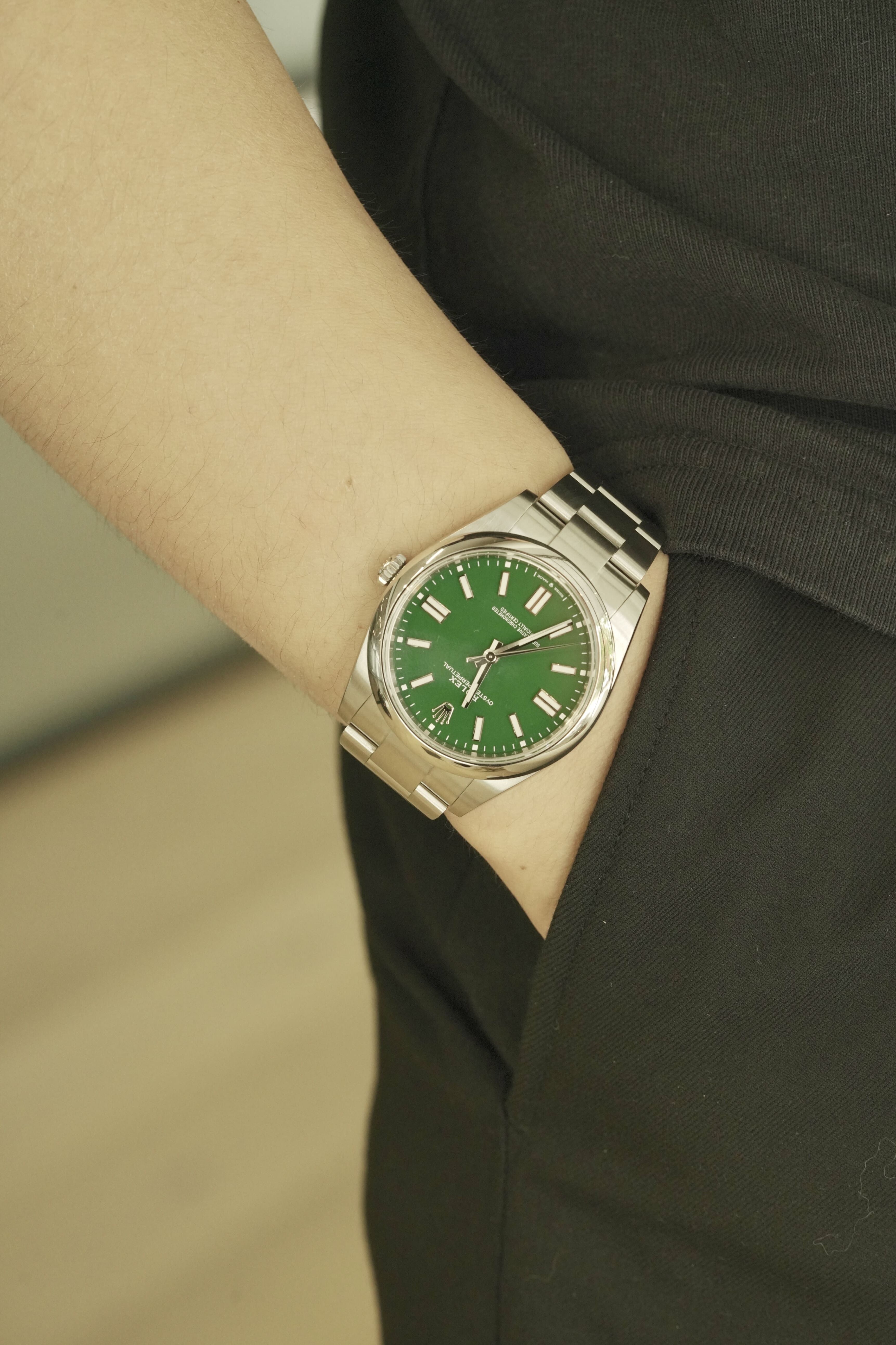 ROL20032403DP - Oyster Perpetual 41 Green 0013