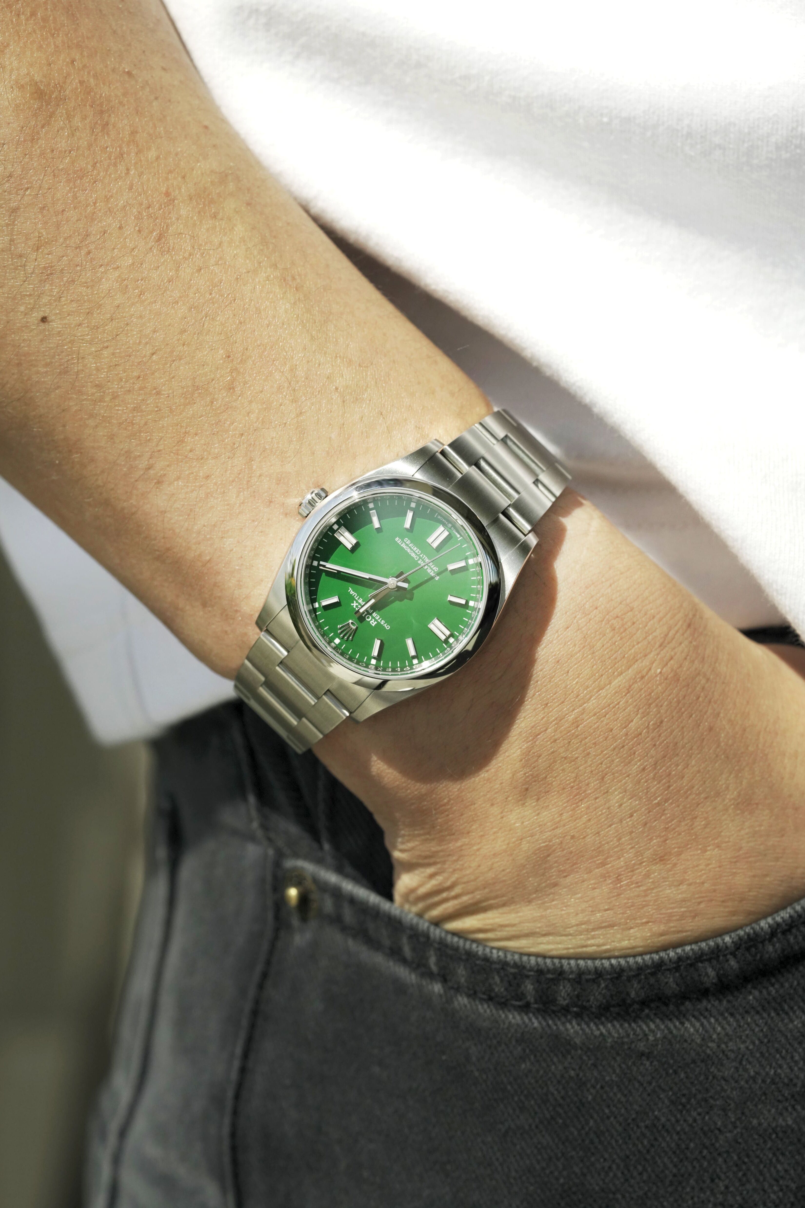 ROL02102302DP - Oyster Perpetual 36 Green - 126000-001-min-min