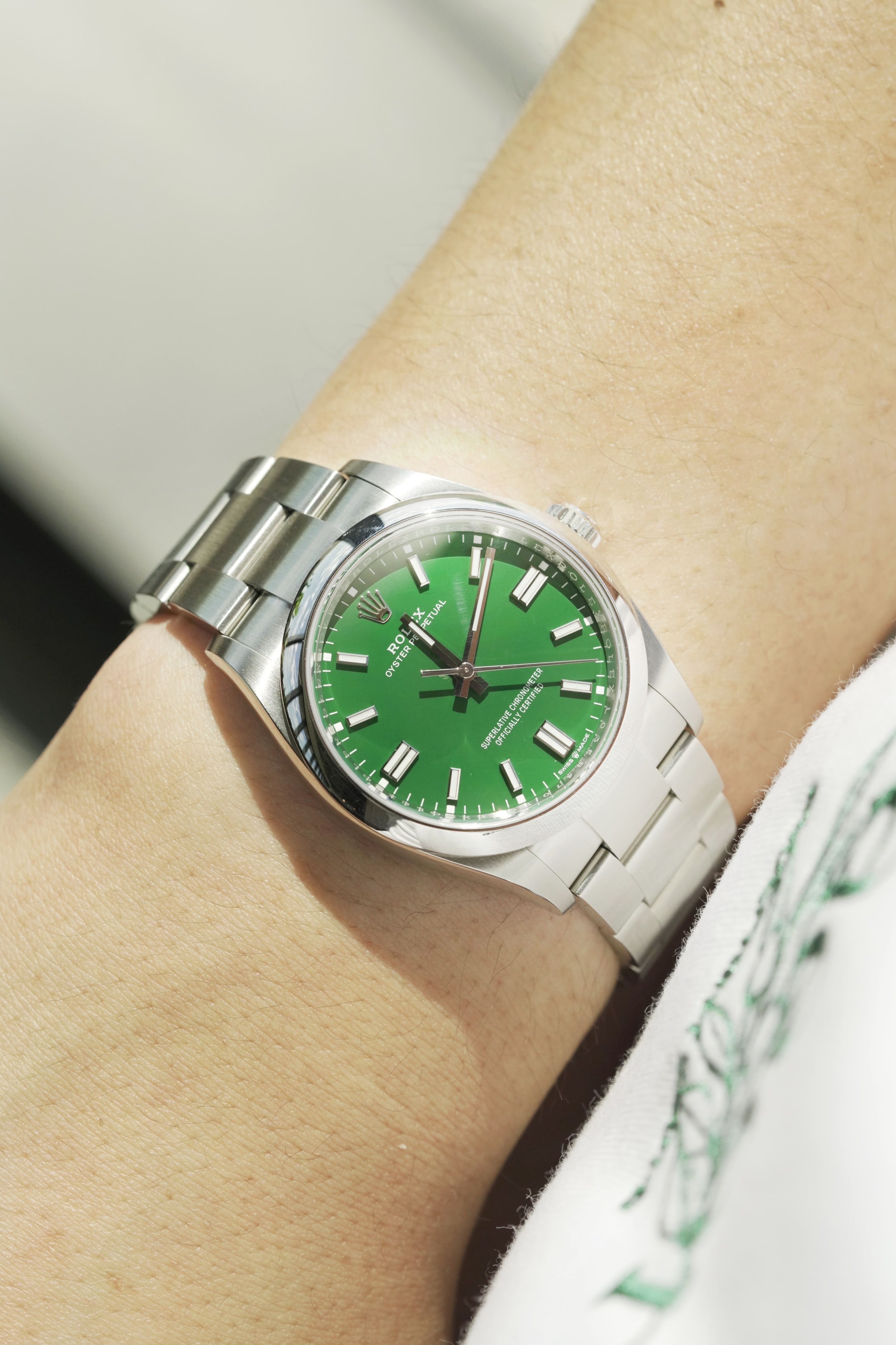 ROL02102302DP - Oyster Perpetual 36 Green - 126000-004-min