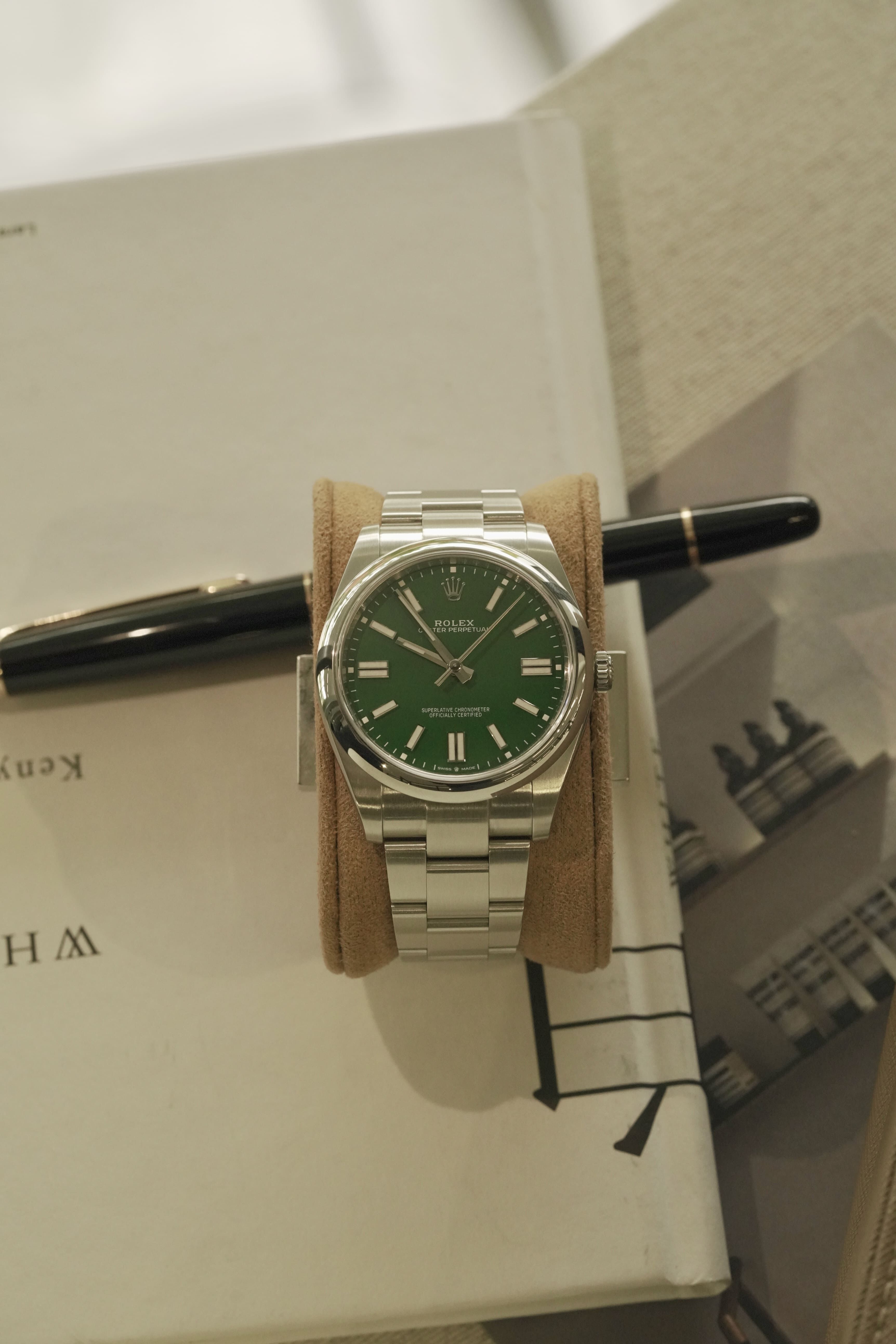 ROL20032403DP - Oyster Perpetual 41 Green 002