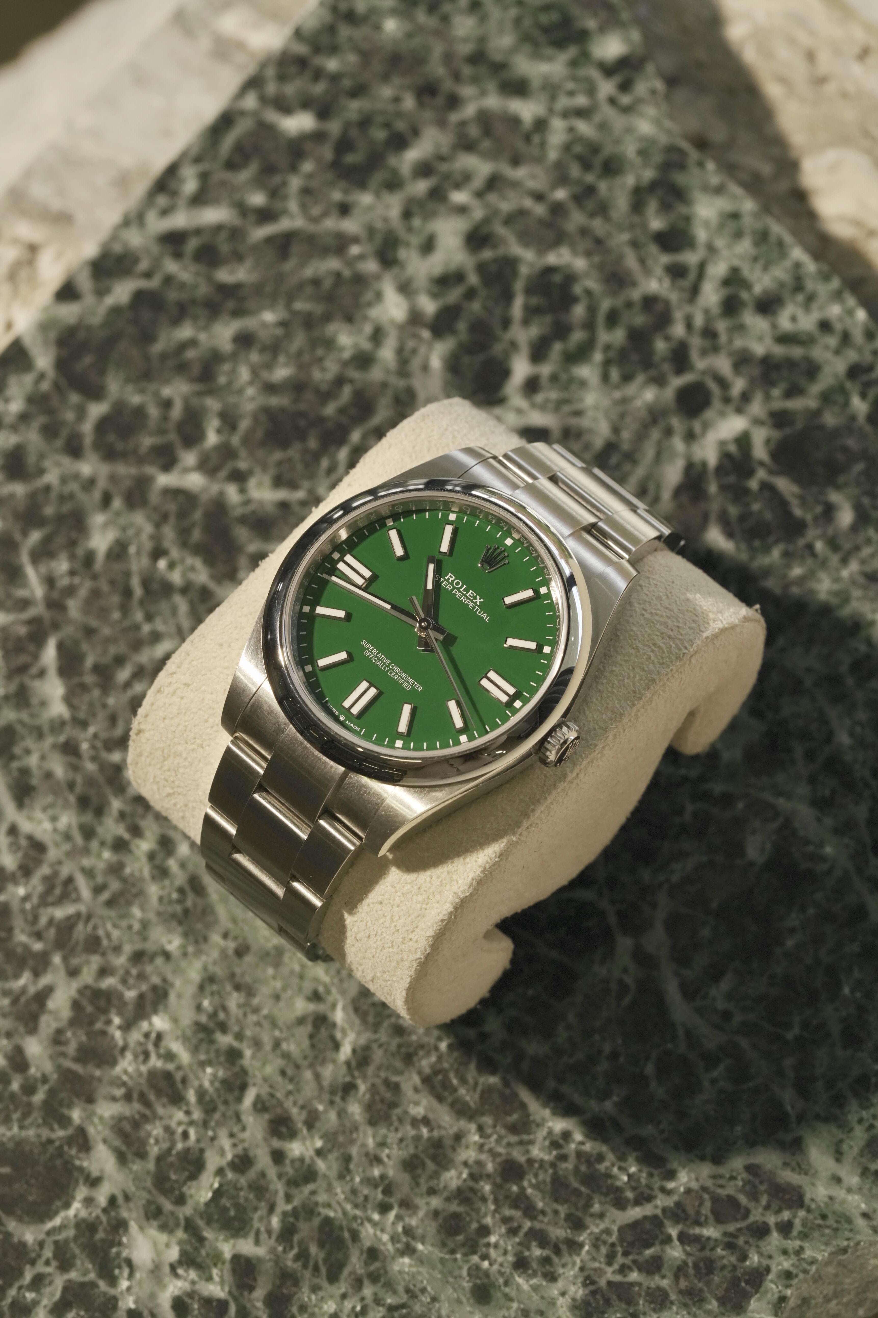 ROL05092405DP - Oyster Perpetual 41 Green 002