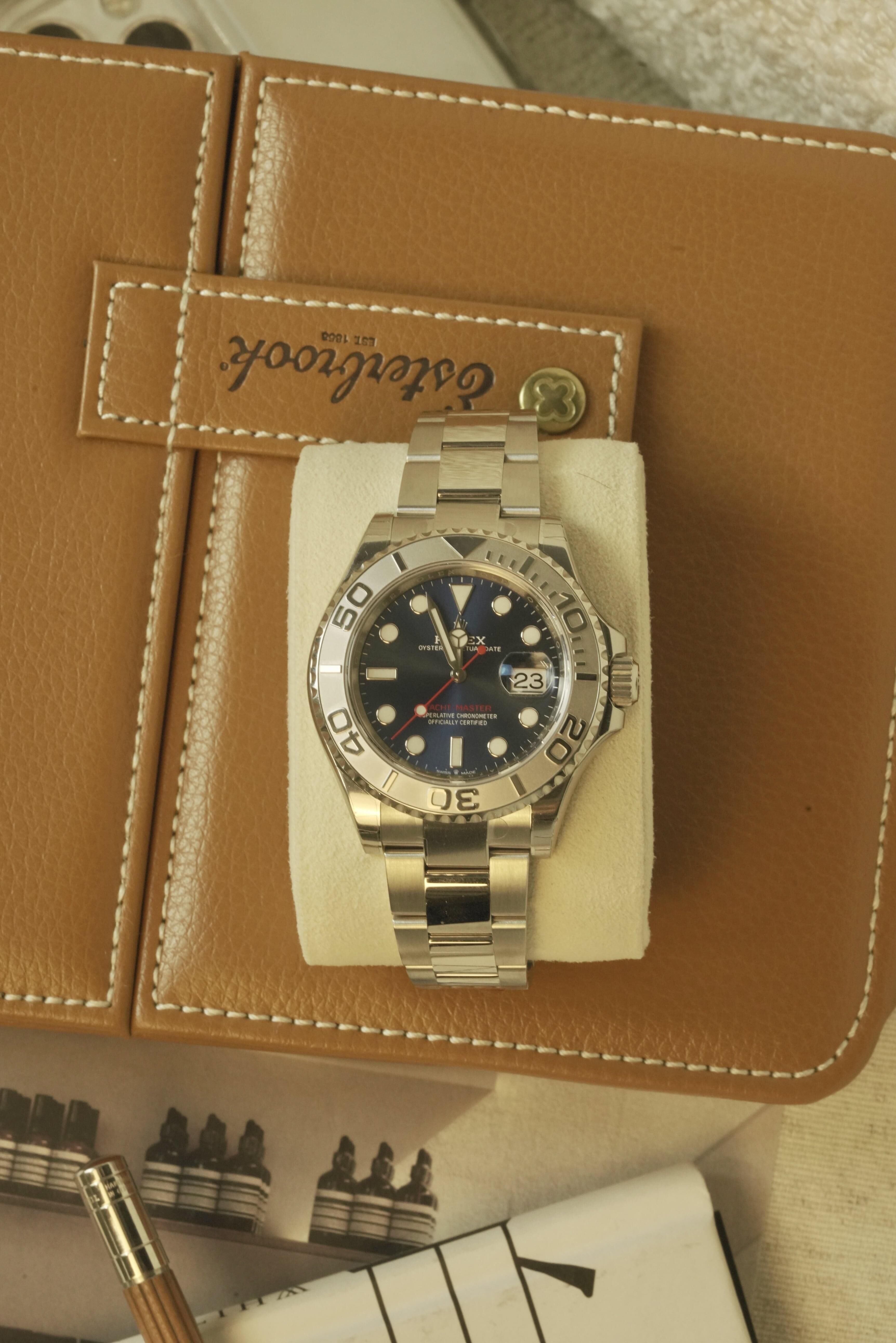 ROL23042407DP - Yachtmaster 40 Blue 003