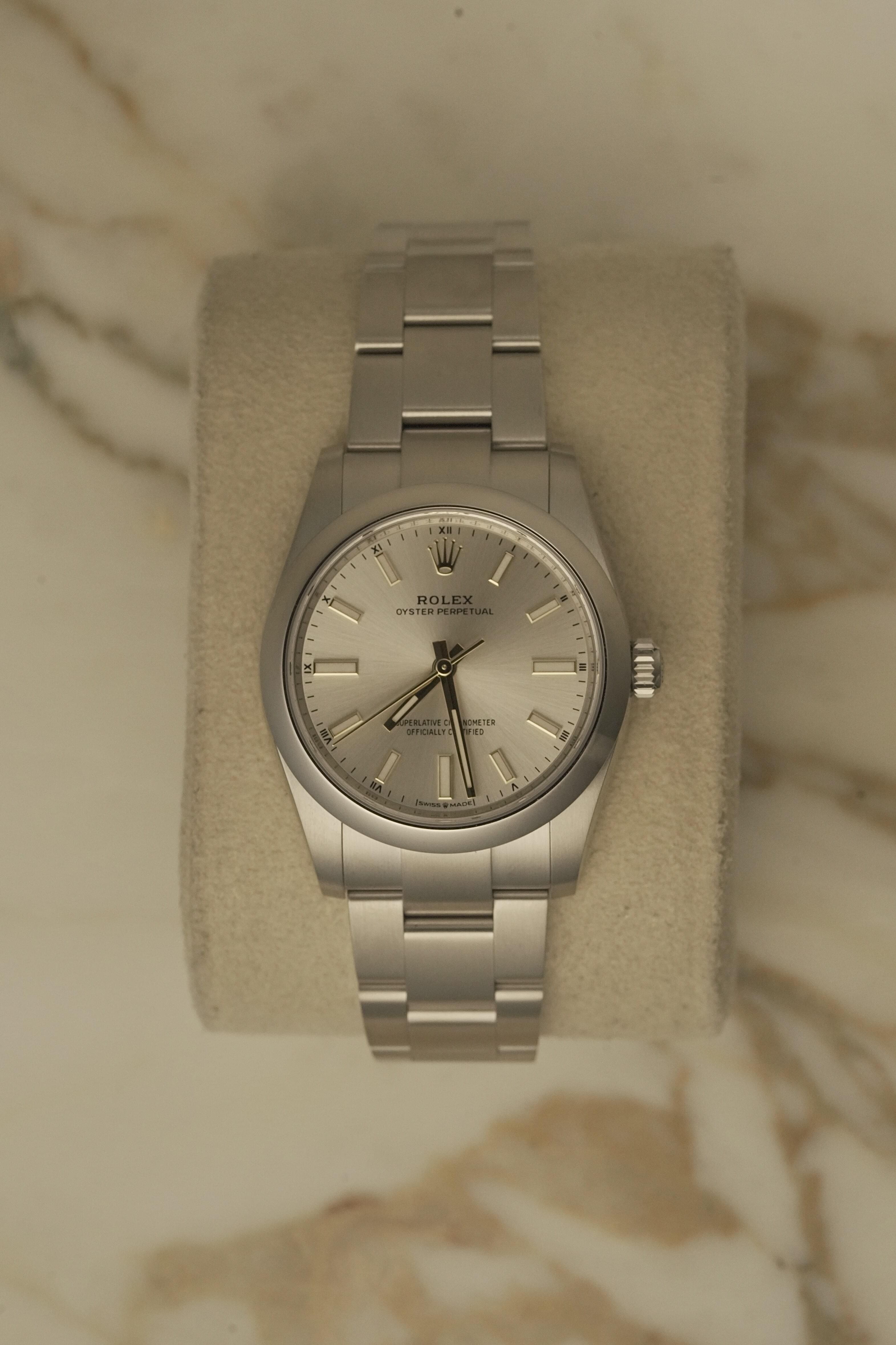 ROL13092403CM - Oyster Perpetual 34 Silver 001