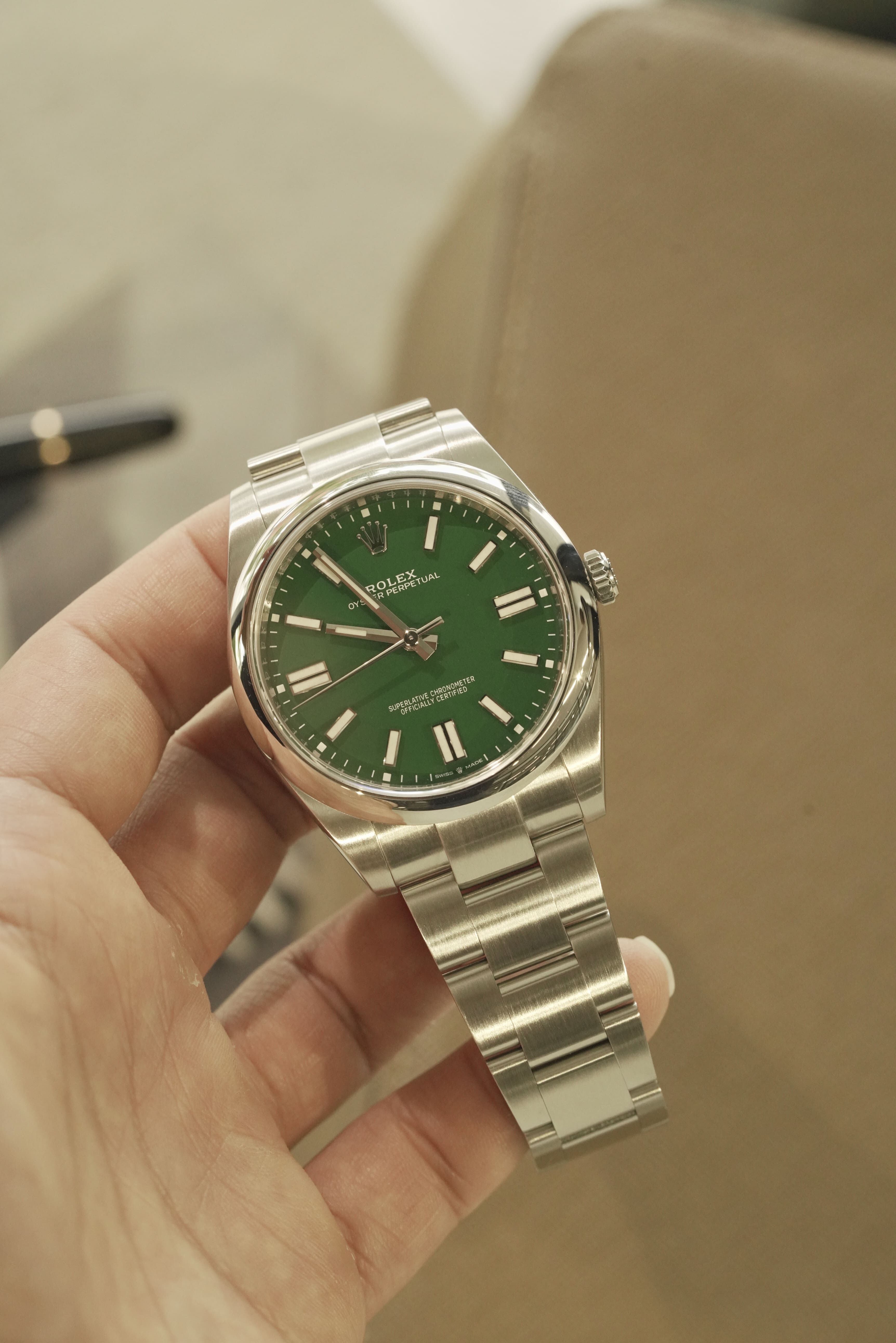 ROL20032403DP - Oyster Perpetual 41 Green 008